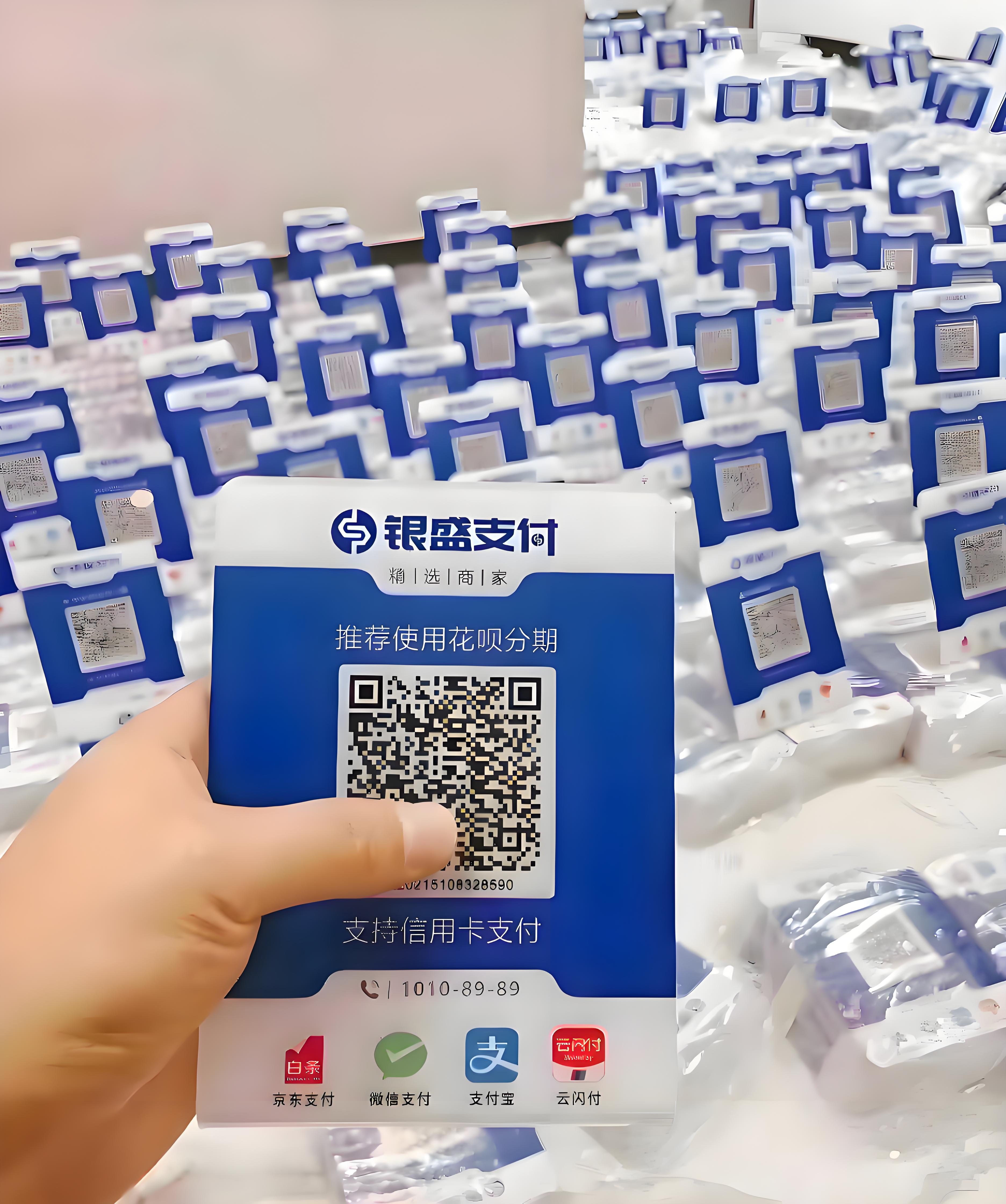 银盛支付聚合收款码微信支付宝多合一收钱码【0费率秒到账】-图片2